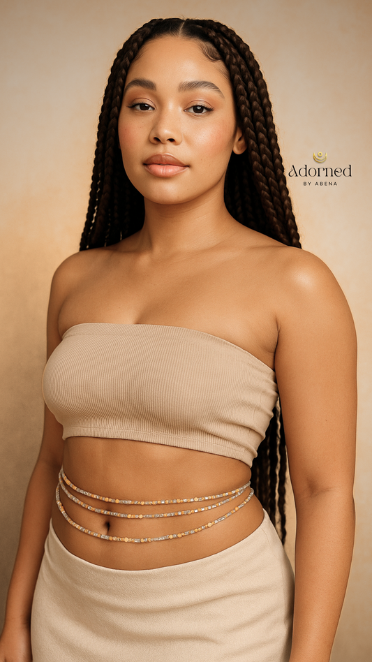 Demure de Brittany Tie-On Waist Beads