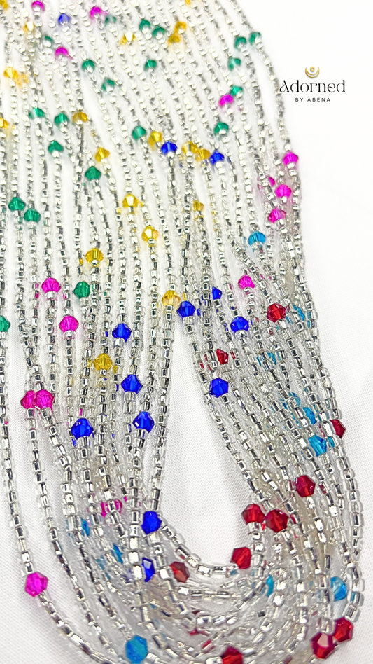 Celestial Spark Tie-On Waist Beads