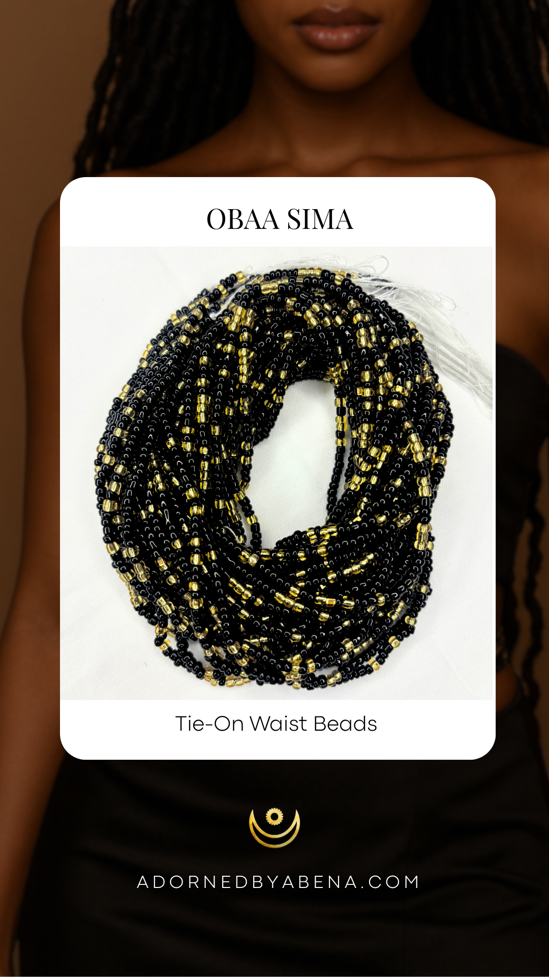 Obaa Sima Tie-On Waist Beads