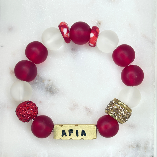 “Afia” Ghanaian Day Name Bracelet | Born on Friday