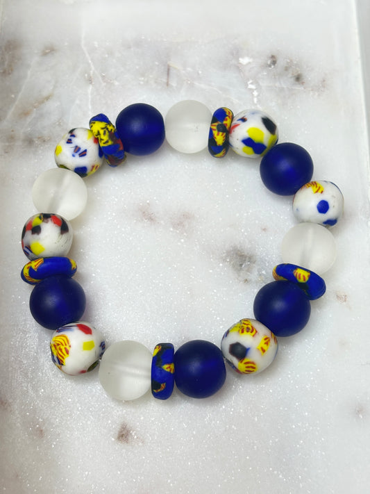 Heritage Bloom – Bespoke Krobo Bracelet