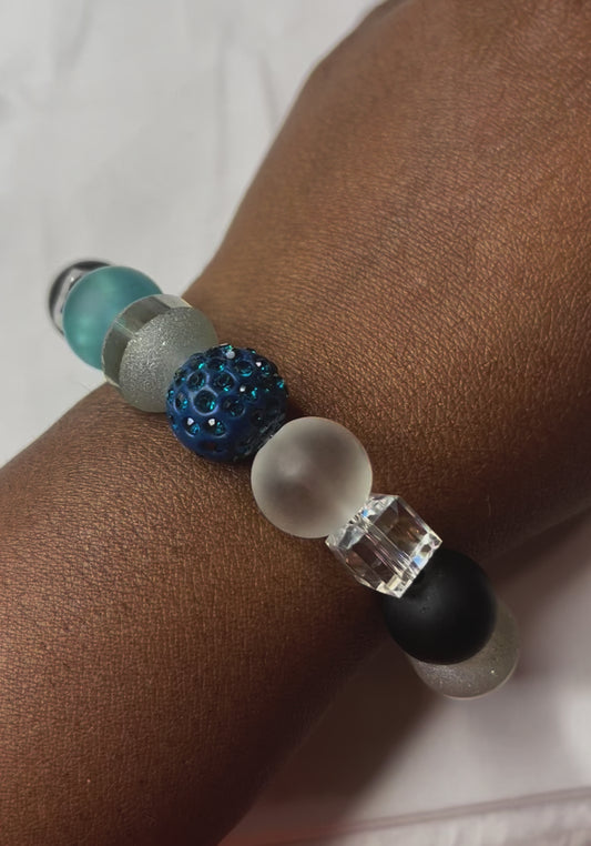 Velvet Tide – Bespoke Krobo Bracelet